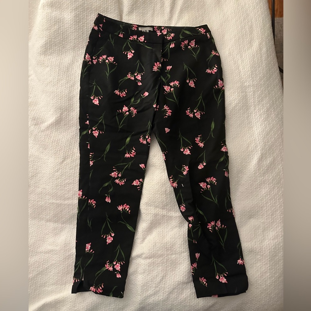H&M black capri pants